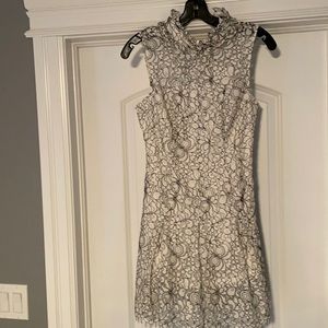 White floral Likely mini dress